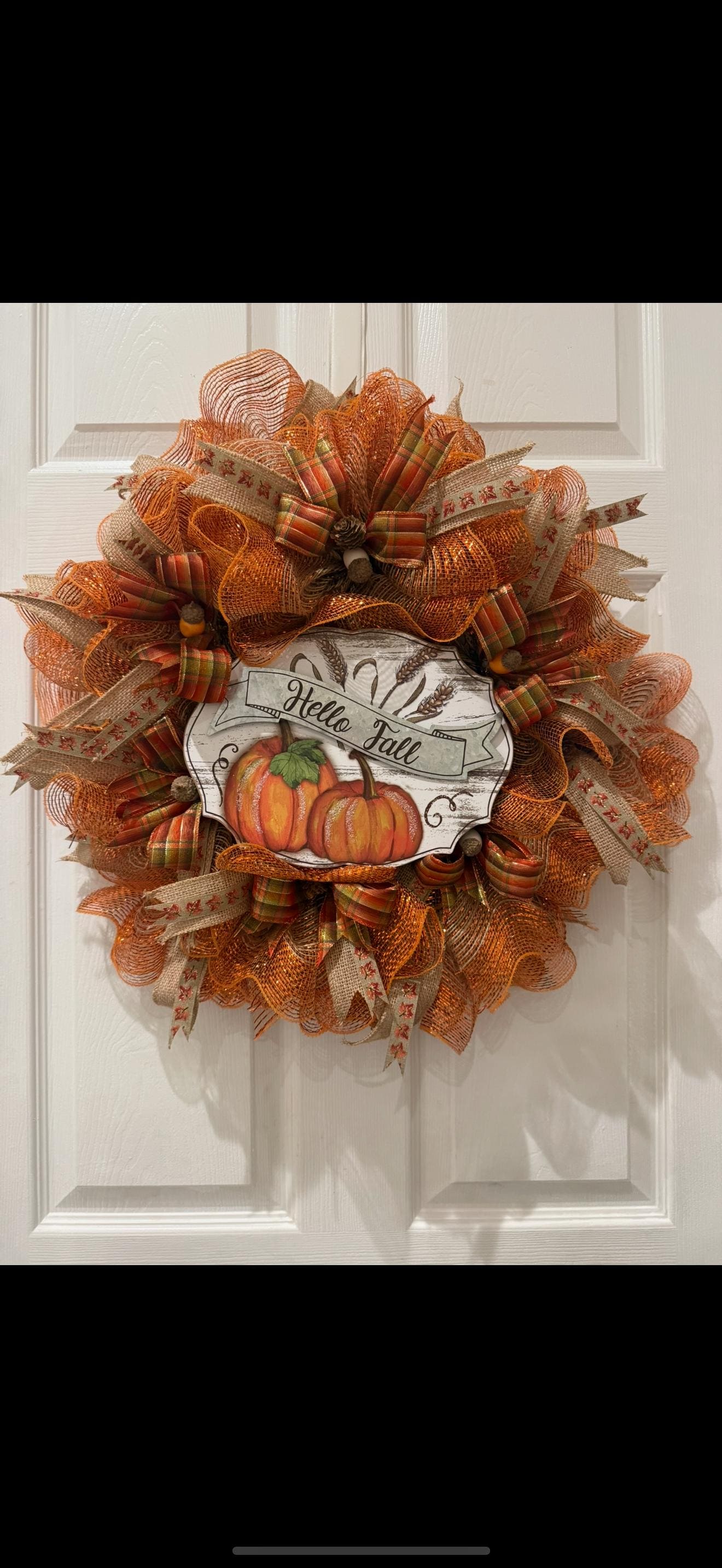 Holiday Fall Wreath