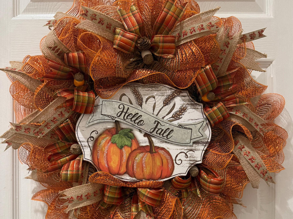 Holiday Fall Wreath