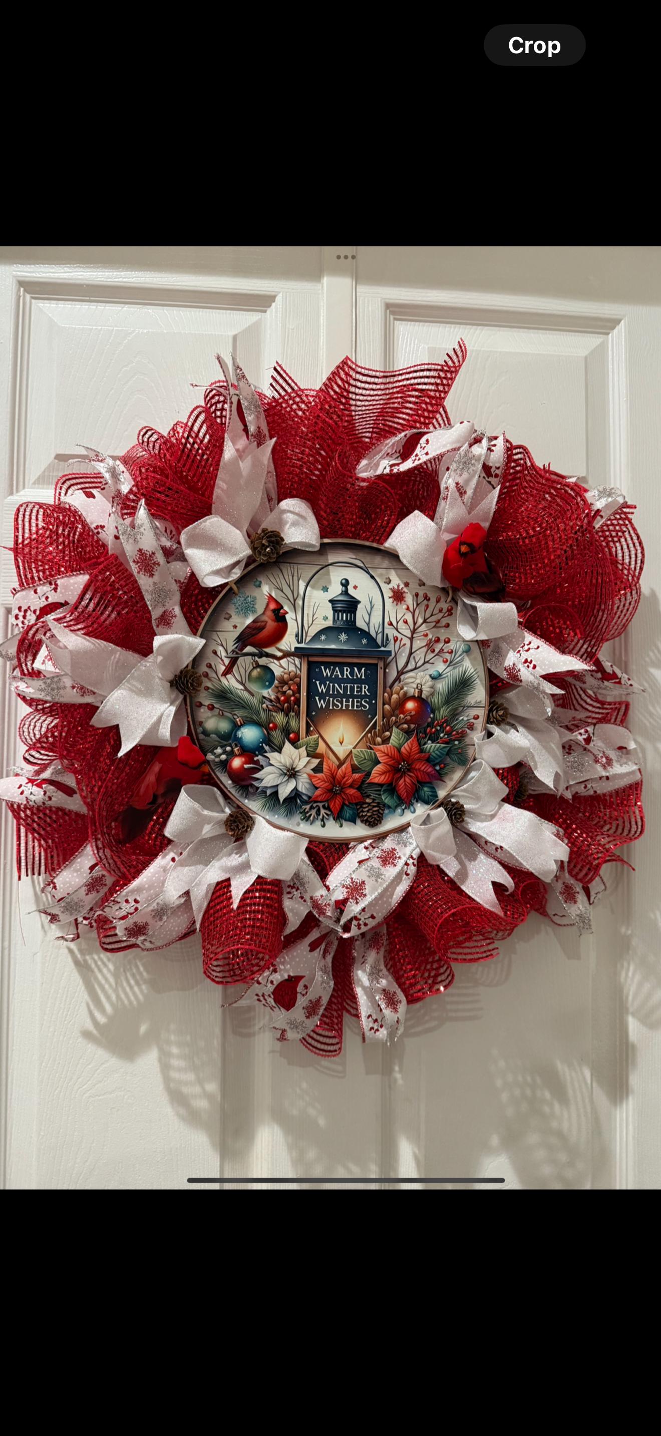 Warm Christmas Wreath