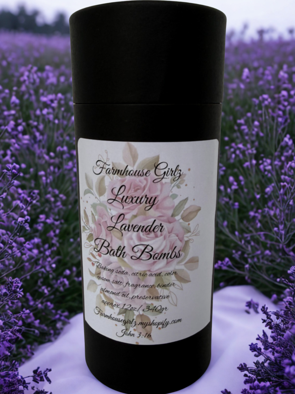 Luxurious Lavender Bath Bomb