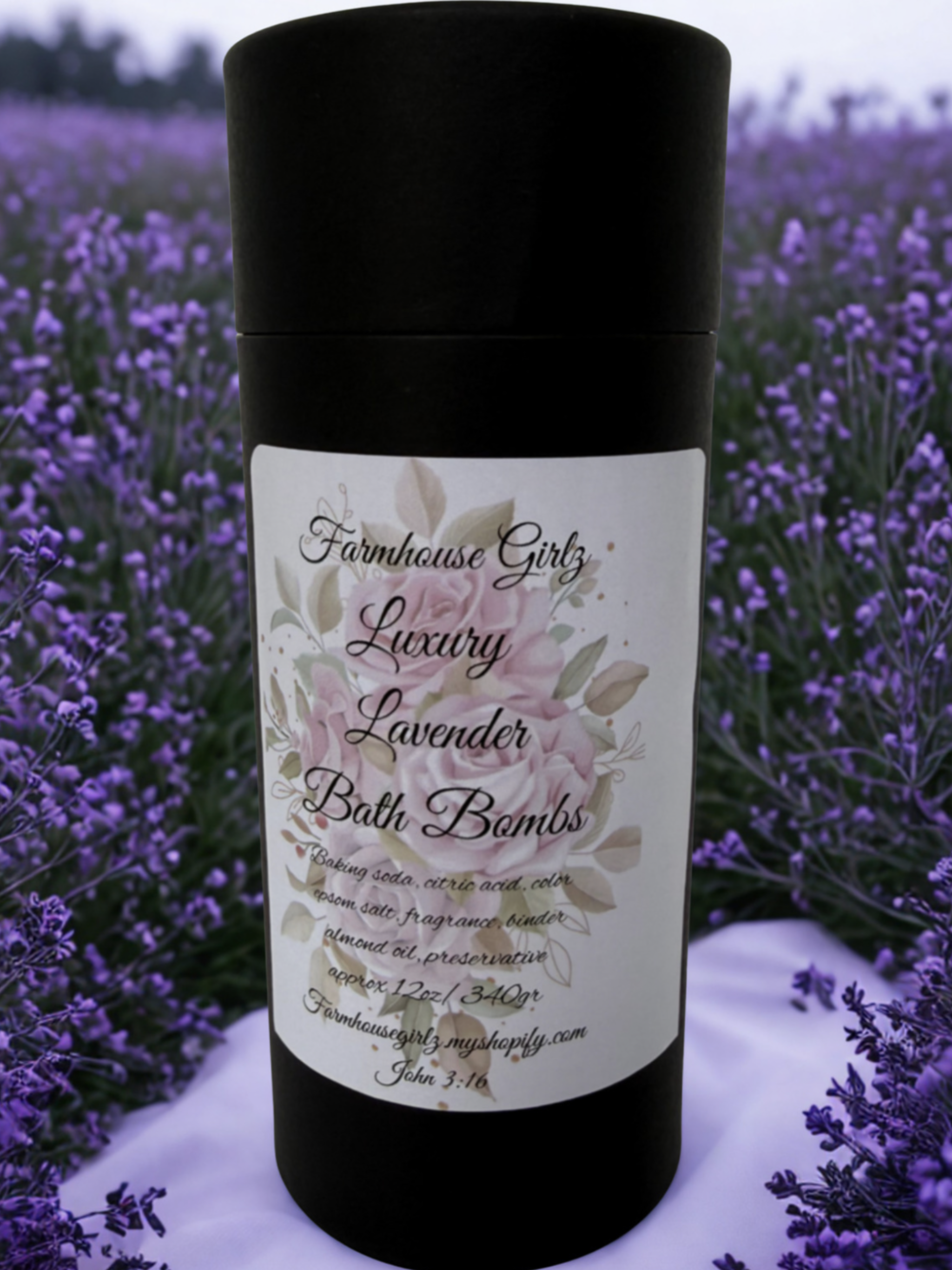 Luxurious Lavender Bath Bomb
