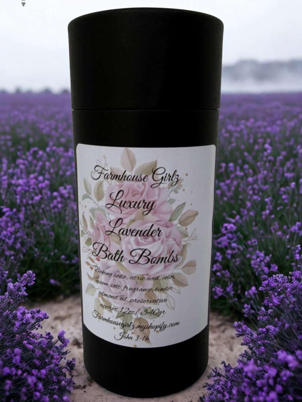 Luxurious Lavender Bath Bomb