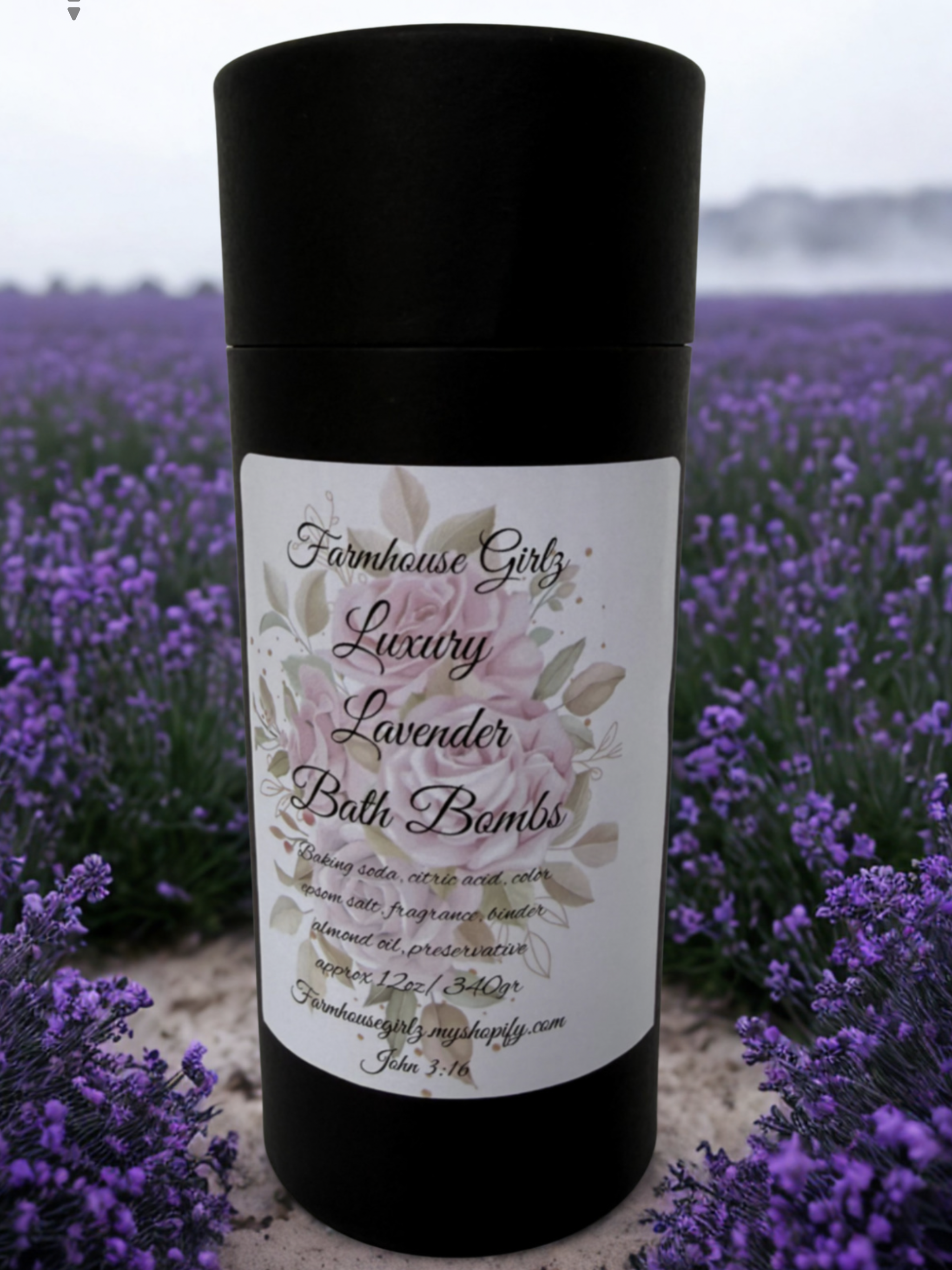 Luxurious Lavender Bath Bomb