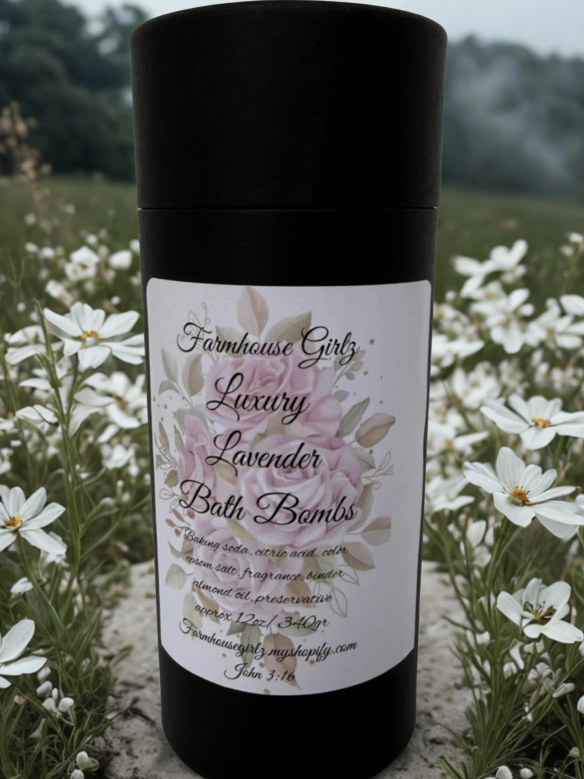 Luxurious Lavender Bath Bomb