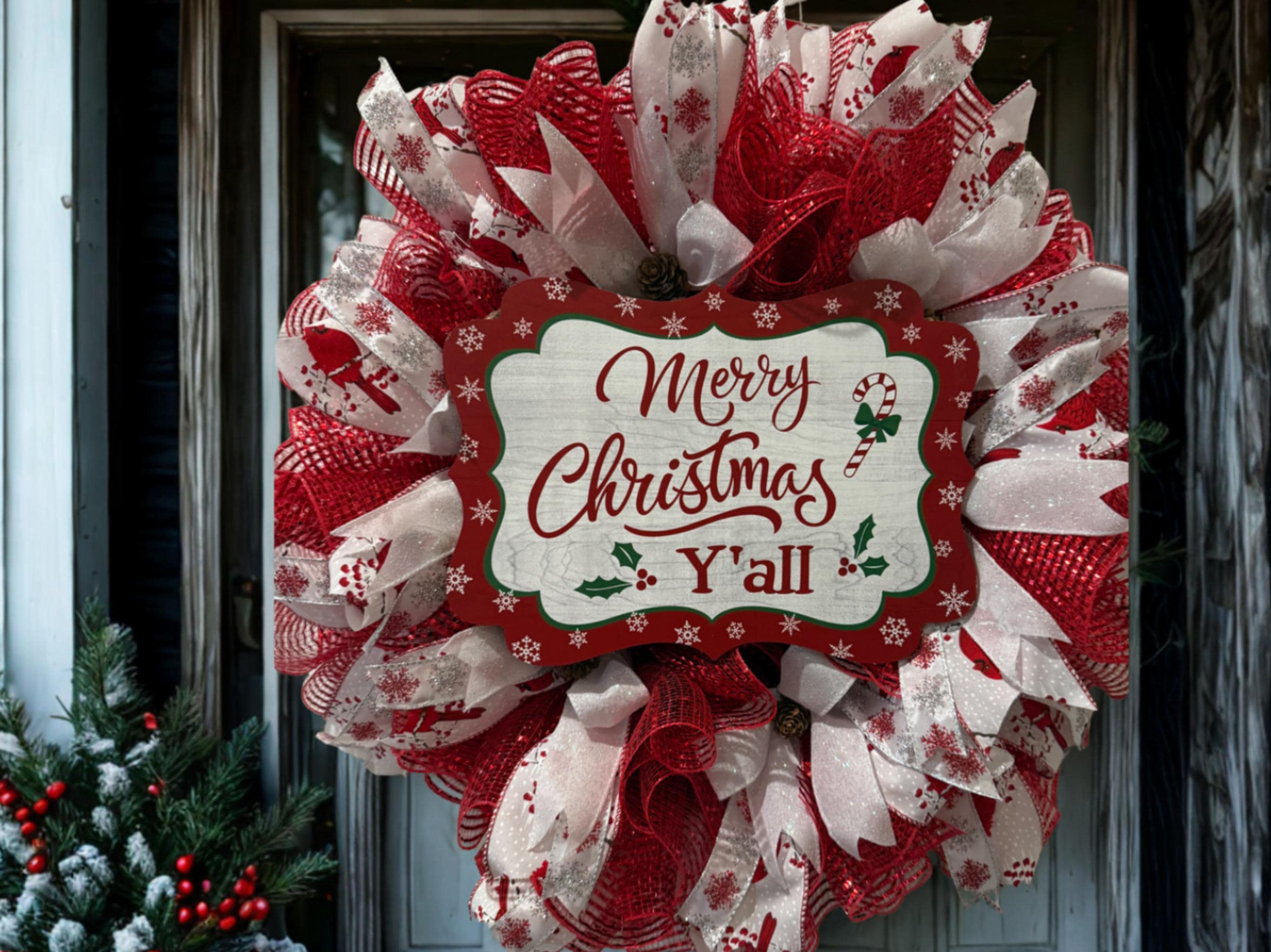 Fun Christmas Wreath